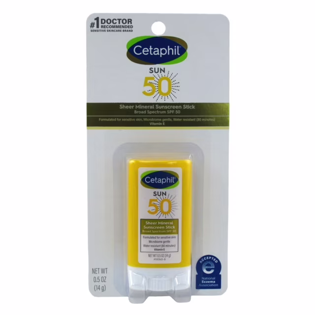 Cetaphil Sheer Mineral Sunscreen Stick SPF 50