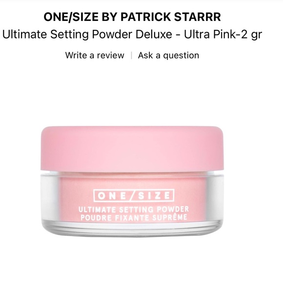 ONESIZE Beauty Ultra Pink Powder