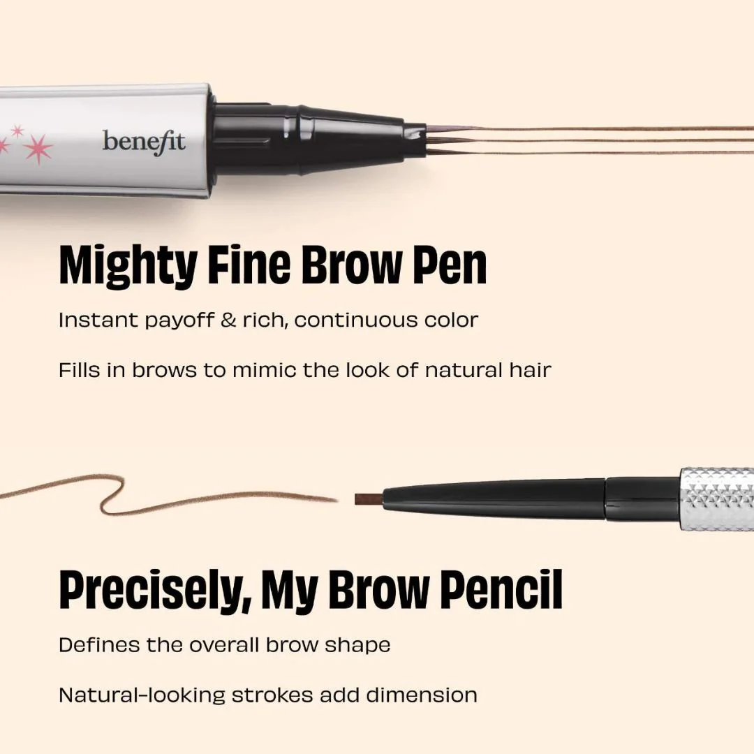benefit Might Fine Brow Pen in Caramel