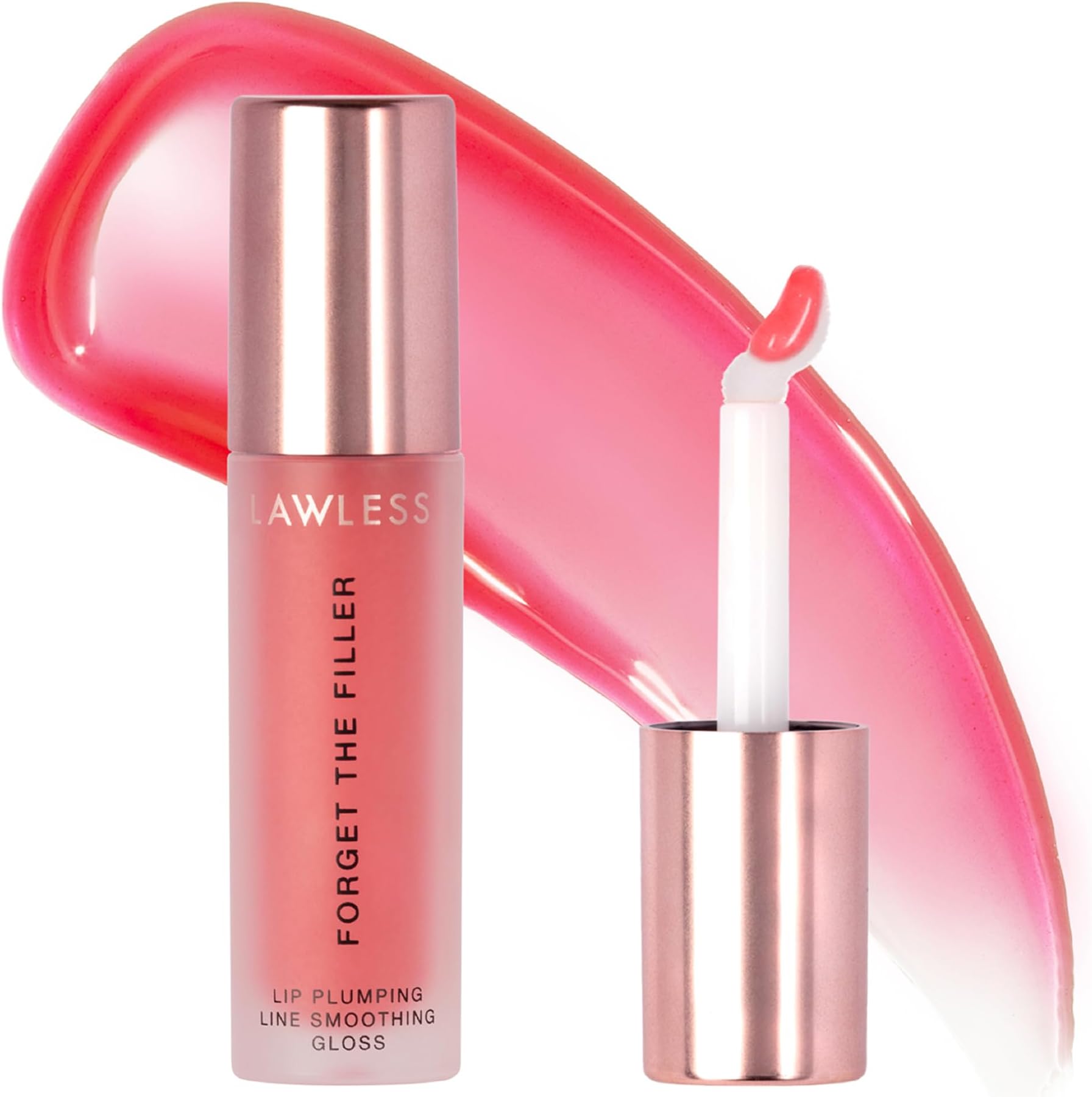 LAWLESS Forget The Filler Lip Gloss in Cherry Vanilla