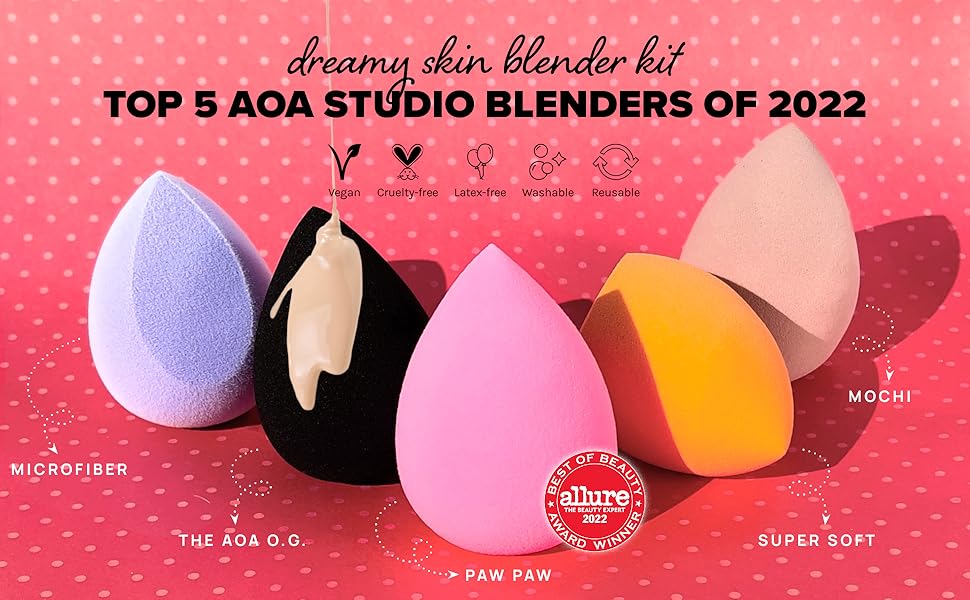 AOA STUDIO Makeup Sponge Set