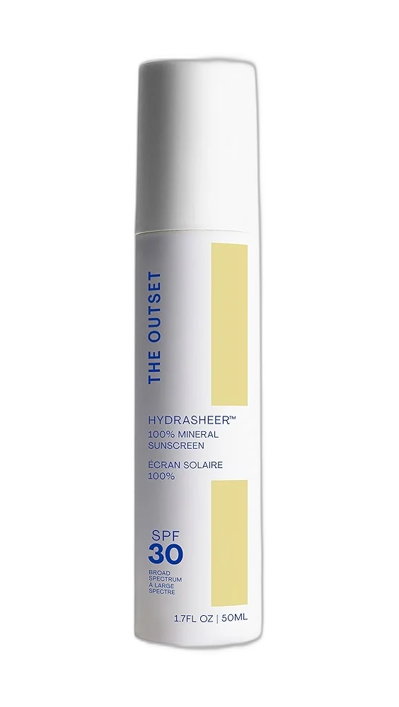 The Outset Hydrasheer 100% Mineral Sunscreen SPF 30