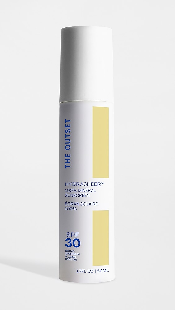 The Outset Hydrasheer 100% Mineral Sunscreen SPF 30