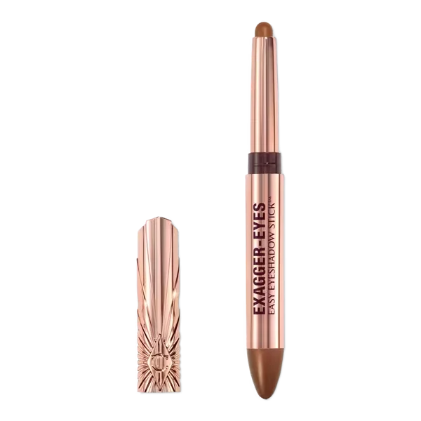 Charlotte Tilbury Exagger-Eyes Cream Eyeshadow Sticks in Mink Sculpt, Desert Sculpt, Amber Haze