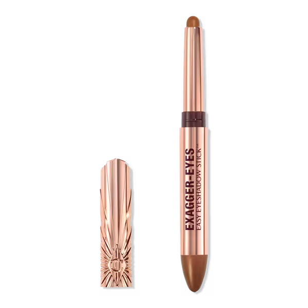 Charlotte Tilbury Exagger-Eyes Cream Eyeshadow Sticks in Mink Sculpt, Desert Sculpt, Amber Haze