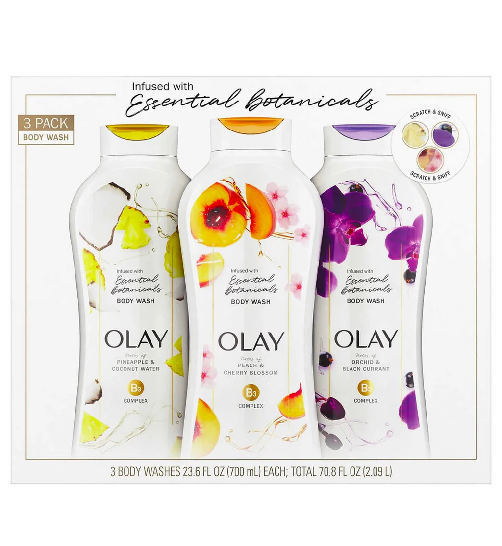 Olay Essential Botanicals Body Wash