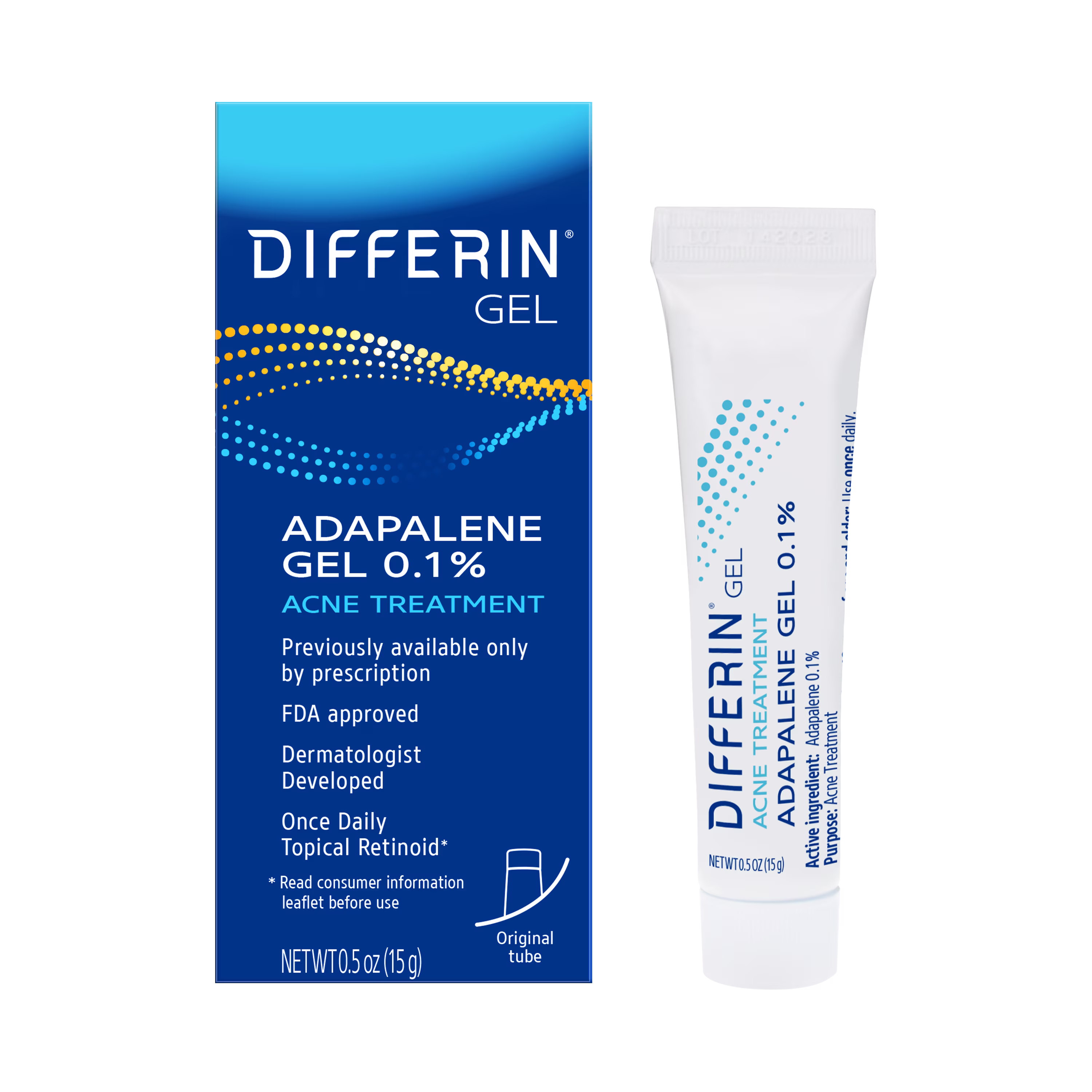 Differin 0.1% Adapalene Gel