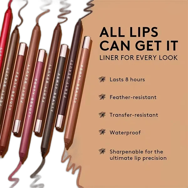 FENTY BEAUTY Longwear Waterproof Pencil Lip Liner - Rose Amber