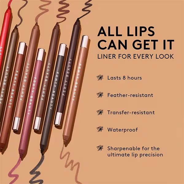 FENTY BEAUTY Longwear Waterproof Pencil Lip Liner - Rose Amber