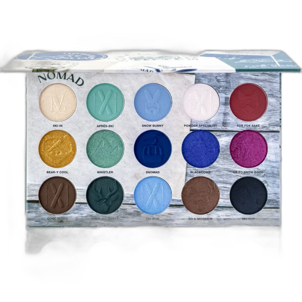 Nomad Cosmetics Outback Adventure palette
