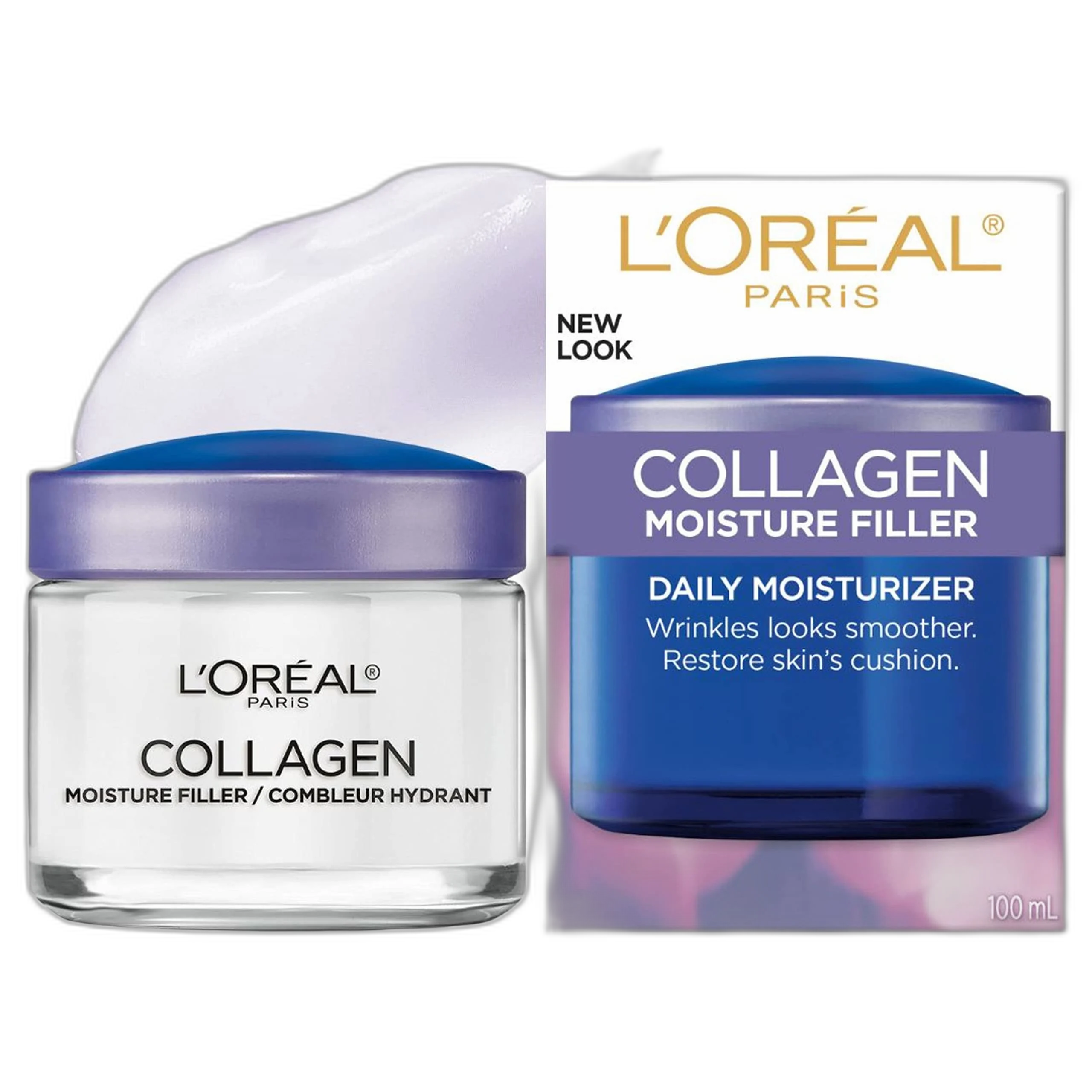 L’Oréal Paris Day and Night Moisturizer Cream, Collagen Moisture Filler Skincare