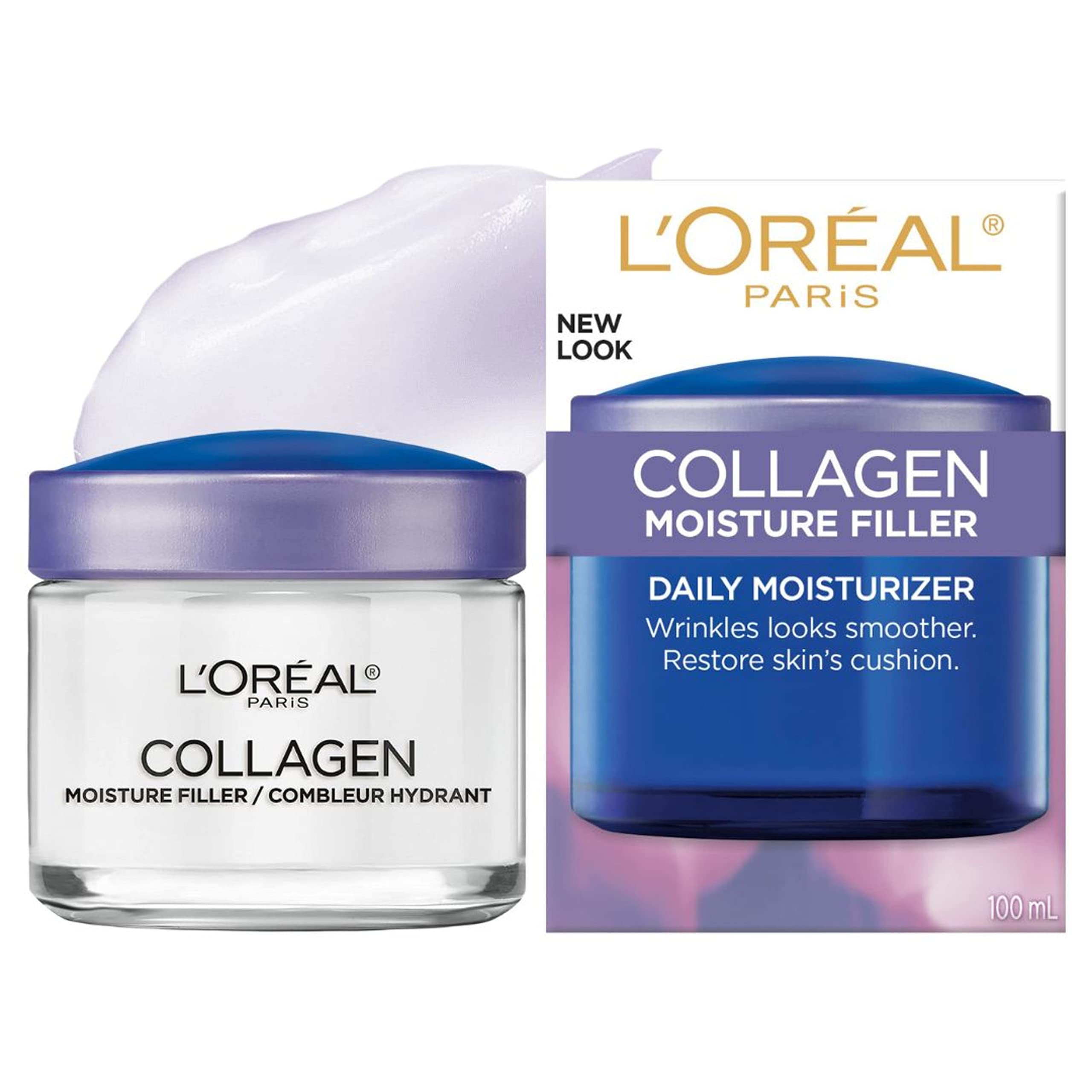 L’Oréal Paris Day and Night Moisturizer Cream, Collagen Moisture Filler Skincare