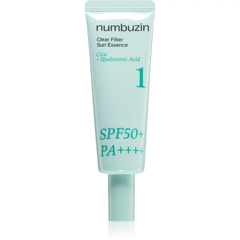 Numbuzin No. 1 Clear Filter SPF 50 Sunscreen