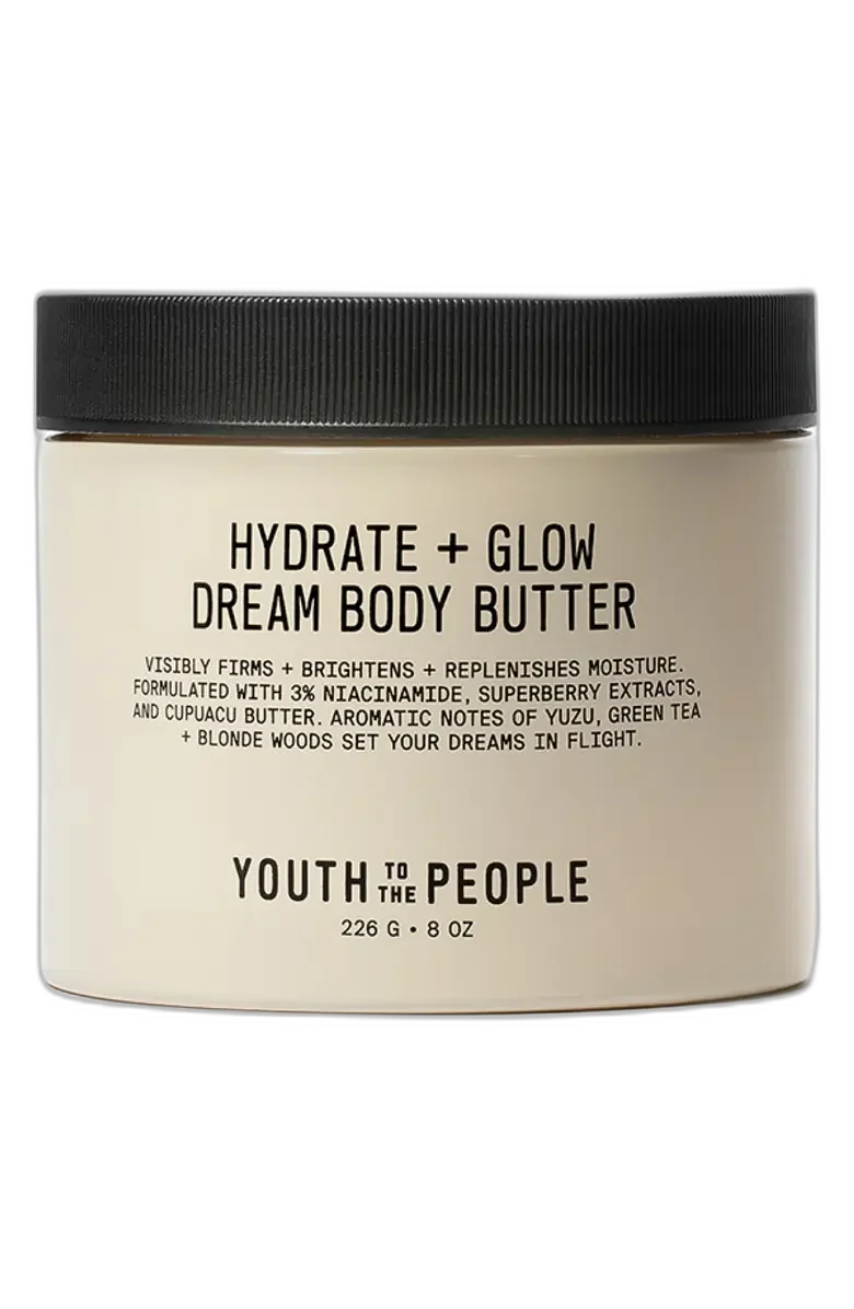 YOUTH TO THE PEOPLE Mini Superberry Firm + Glow Dream Body Butter with Niacinamide, Hyaluronic Acid + Antioxidants