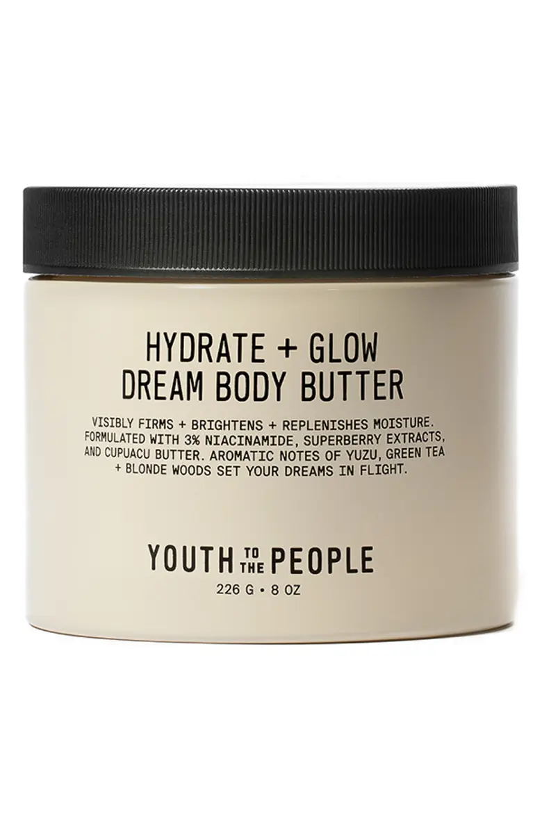 YOUTH TO THE PEOPLE Mini Superberry Firm + Glow Dream Body Butter with Niacinamide, Hyaluronic Acid + Antioxidants