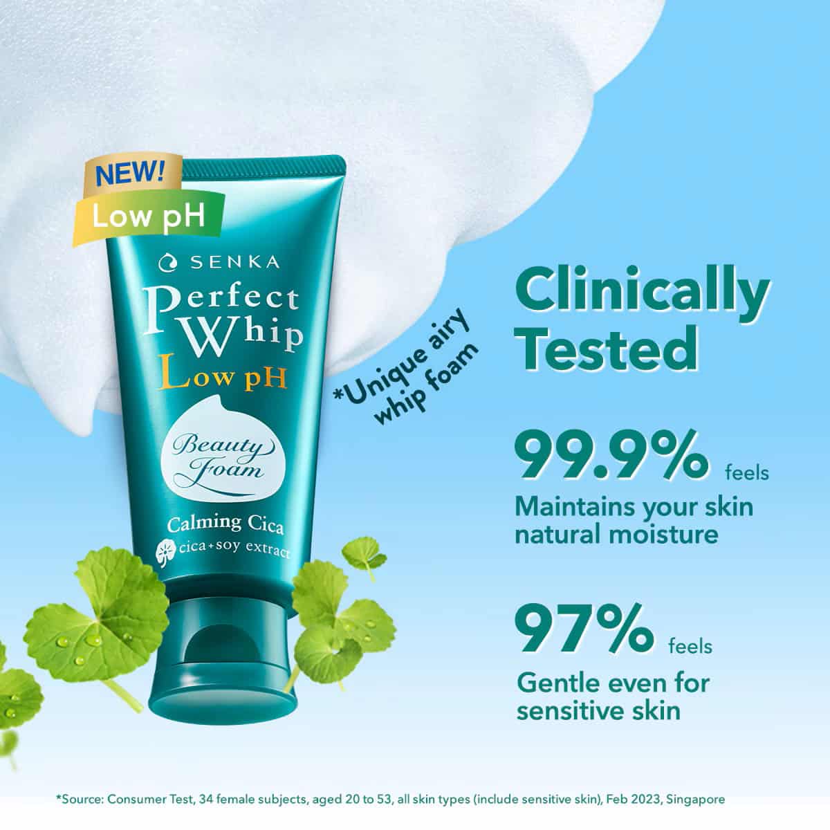 Senka Perfect Whip Cleansers