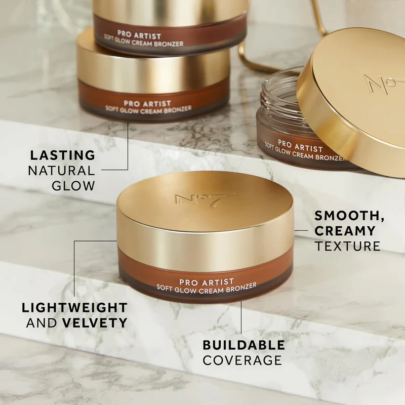 No7 Pro Artist Soft Glow Powder Bronzer