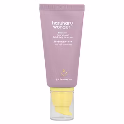 HaruHaru WONDER Black Rice Pure Mineral Relief Daily Sunscreen SPF50+ PA++++