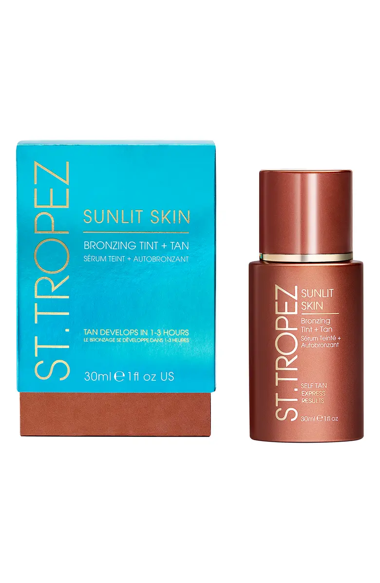 ST. TROPEZ Sunlit Skin Bronzing Tint and Self Tan Face Serum