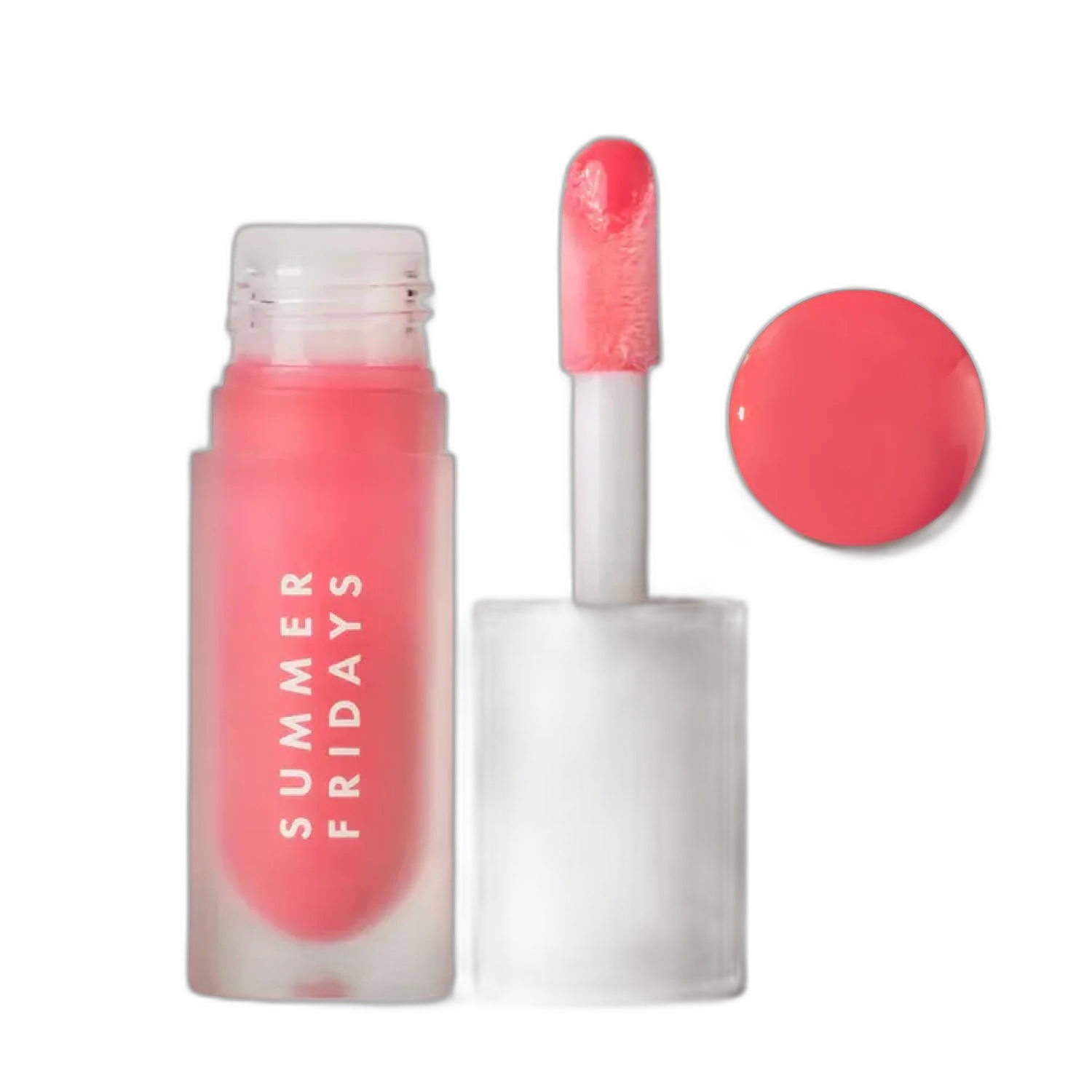 Summer Fridays Pink Cloud Lip Oil