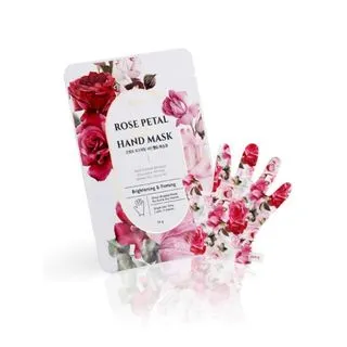 PETITFEE Rose Petal Satin Hand Mask