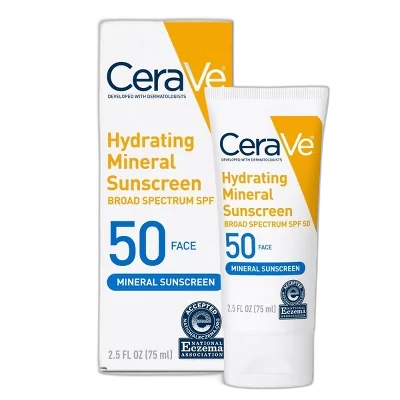 CeraVe Invisible Mineral Sunscreen SPF 50