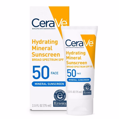 CeraVe Invisible Mineral Sunscreen SPF 50
