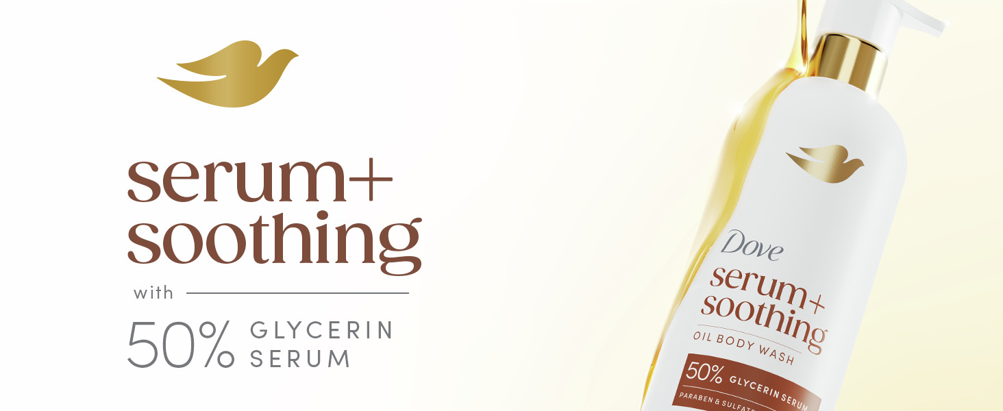 Dove Serum+ Oil Body Wash