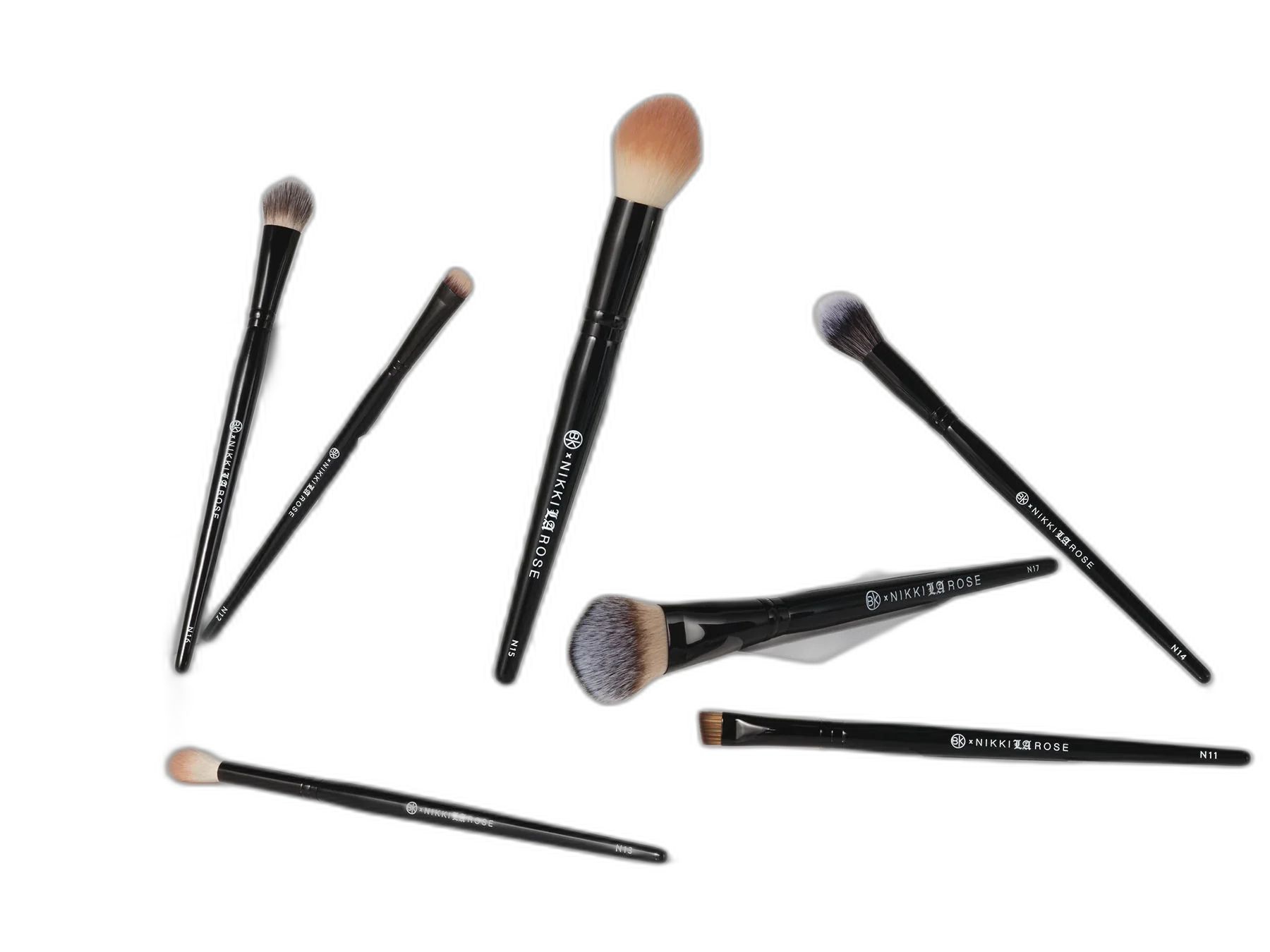 BK Beauty Nikki La Rose Pro Artist Brush Set (7PC)
