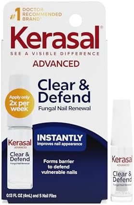Kerasal Clear & Defend Urea Nail Renewal Solution