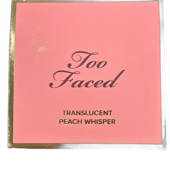 Too Faced Peachy Pink Peach Perfector Loose Setting Powder
