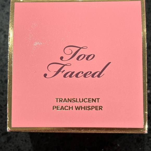 Too Faced Peachy Pink Peach Perfector Loose Setting Powder