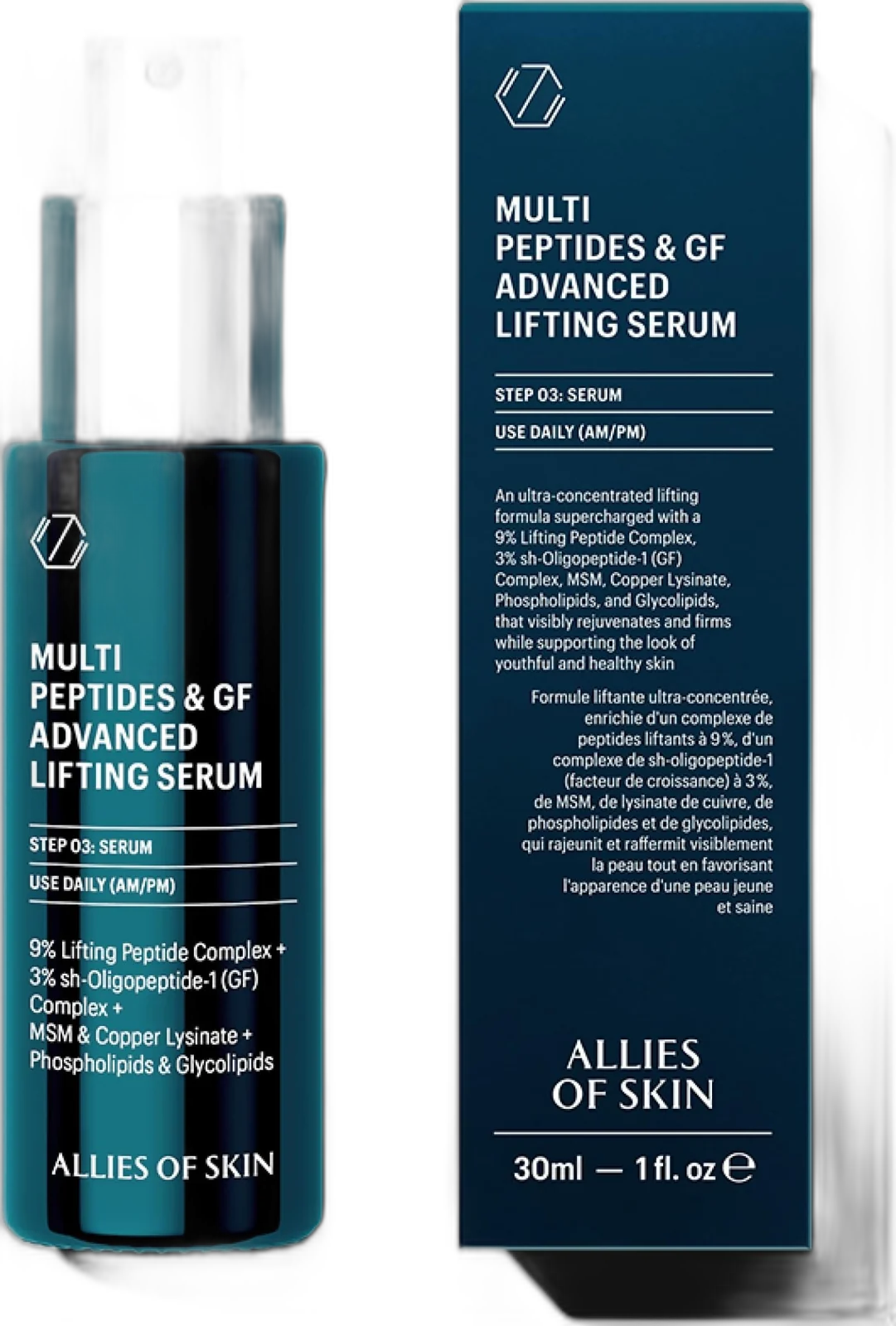 Allies of Skin Multi Peptides & GF Lifting Serum Set