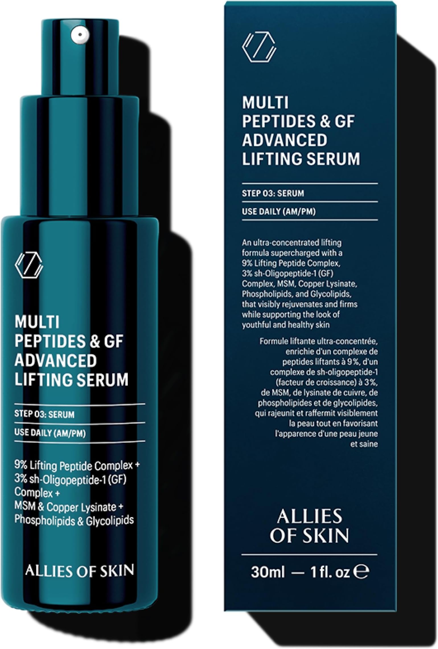 Allies of Skin Multi Peptides & GF Lifting Serum Set
