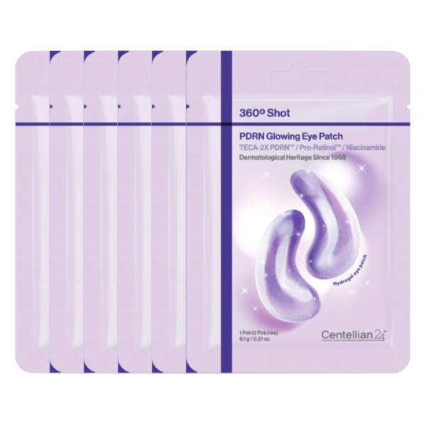 CENTELLIAN 24 360º Shot PDRN Glowing Eye Patch 6 Pairs