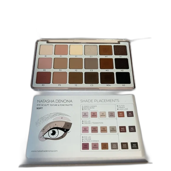 NATASHA DENONA Eye Sculpt Texture and Tone Eyeshadow Palette